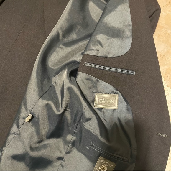 YVES SAINT LAURENT YSL BLAZER. 44 REGULAR. AUTHENTIC, THRIFTING PURCHASE. - Picture 4 of 5